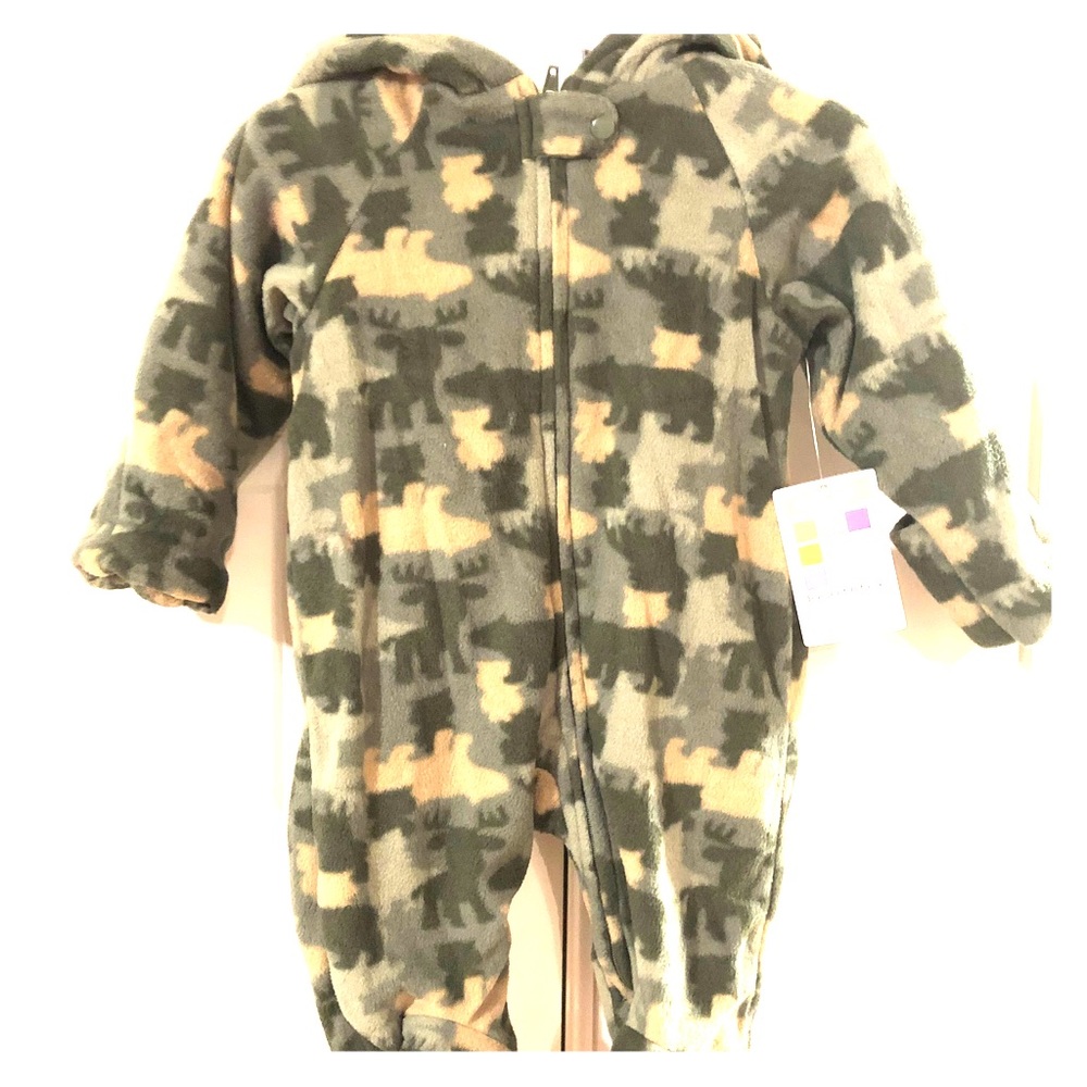 Hoodie outwear onsie suit